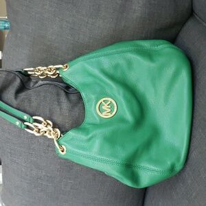 EUC Micheal Kors Fulton leather bag